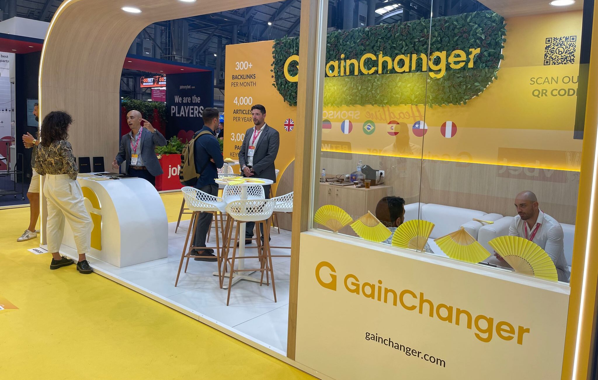 Sean Bianco took the stage at iGB L!VE 2024 in Amsterdam GainChanger